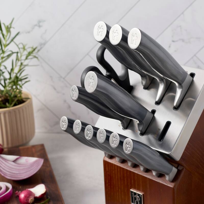 Henckels Elan 7-pc Self-Sharpening Knife Block Set
