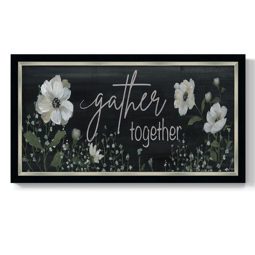 Gather Together Premium Framed Canvas- Ready to Hang