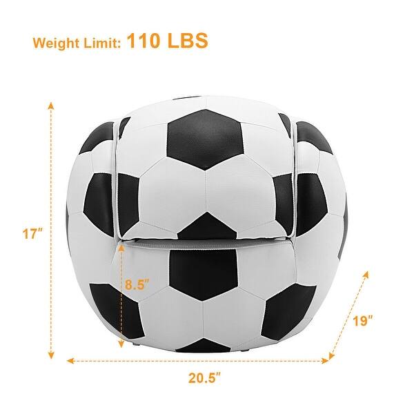 Shop Costway Football Shape Kids Sofa Chair Couch Children Toddler