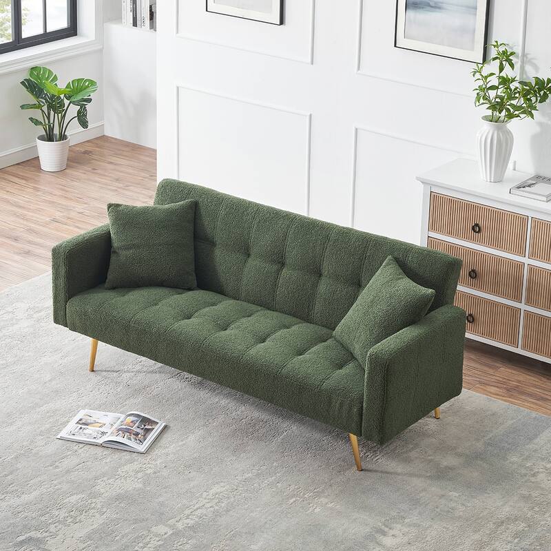 Teddy Sofa Bed With Two Pillows