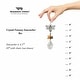 preview thumbnail 4 of 2, Woodstock Crystal Fantasy Suncatcher-Bee 10"