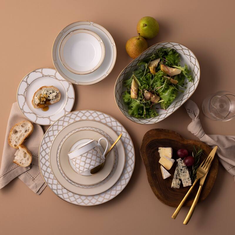 Eternal Palace Set of 4 Coupe Dinner Bowls, 9-3/4", 43 oz.