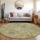 preview thumbnail 129 of 135, Machine Washable Indoor/ Outdoor Boho Traditional Chantille Rug Aloe - 8' x 8'