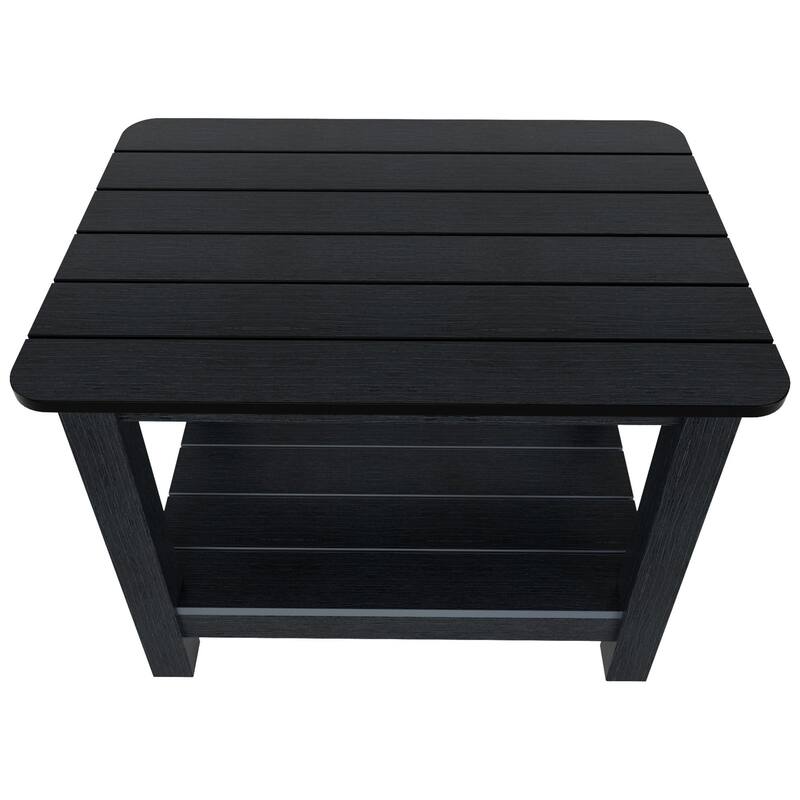 Vineyard HIPS Outdoor Eco-Friendly Coffee Table and Side Tables (3-Piece Set)