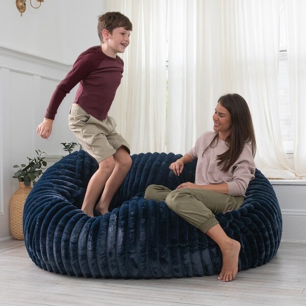 Jaxx 6 Foot Bean Bag, Loveseat, Sofa & Lounger - Mondo Fur - On Sale - Bed Bath & Beyond - 39110462 Jaxx 6 Foot Bean Bag, Loveseat, Sofa & Lounger - Mondo Fur - On Sale - Bed Bath & Beyond - 39110462