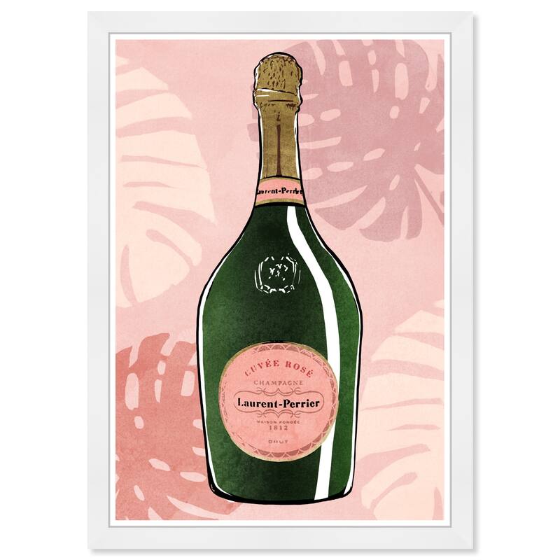 Wynwood Studio Prints 'Pink Champagne' Glam Pink Wall Art Print