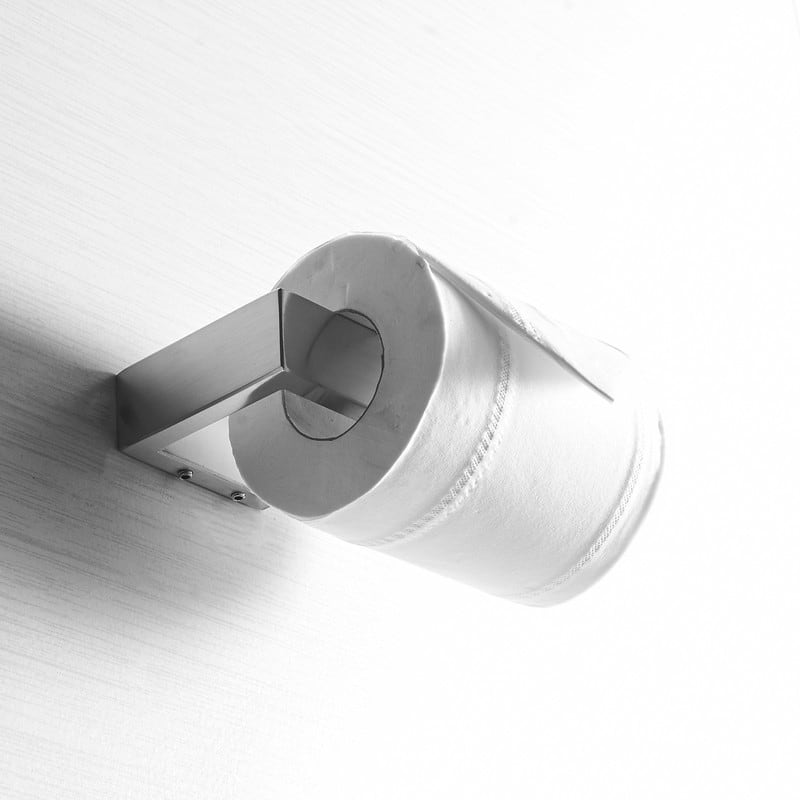 304 Stainless Steel Paper Towel Rack Hidden Installation
