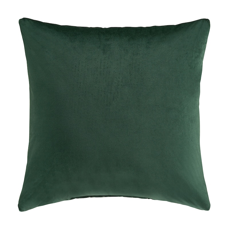 J. Queen New York Grandeur Decorative Throw Pillow - Polyester - Evergreen - Accent