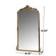 preview thumbnail 2 of 5, Hardt Handcrafted Over Mantel Mirror by Christopher Knight Home