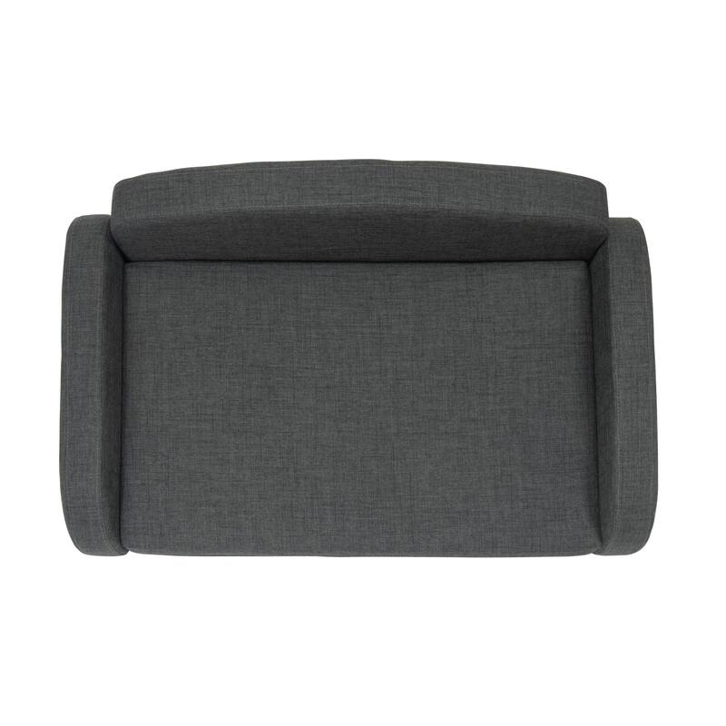 Paws & Purrs Modern Pet Sofa Bed Low-Back Lounger for Dogs & Cats – Removable Washable Mattress Cover