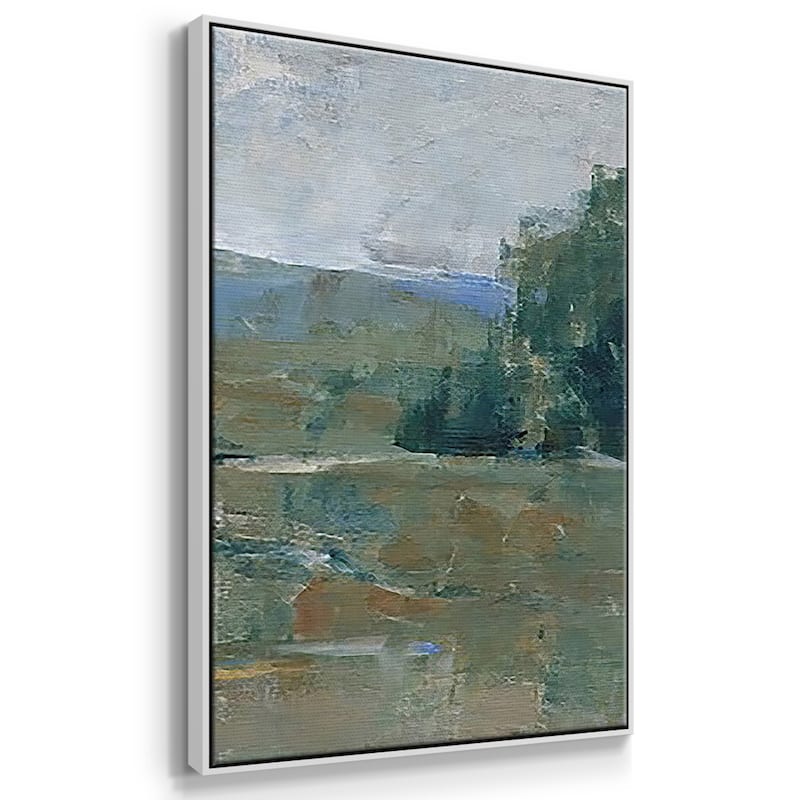 Riverbank Impression I - Multi Piece Framed Canvas