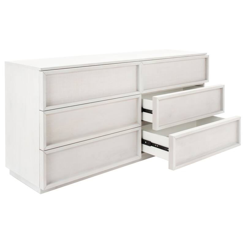 SAFAVIEH Couture Zeus 6-Drawer Wood Dresser