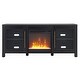 preview thumbnail 50 of 56, Quincy TV Stand with Fireplace Insert