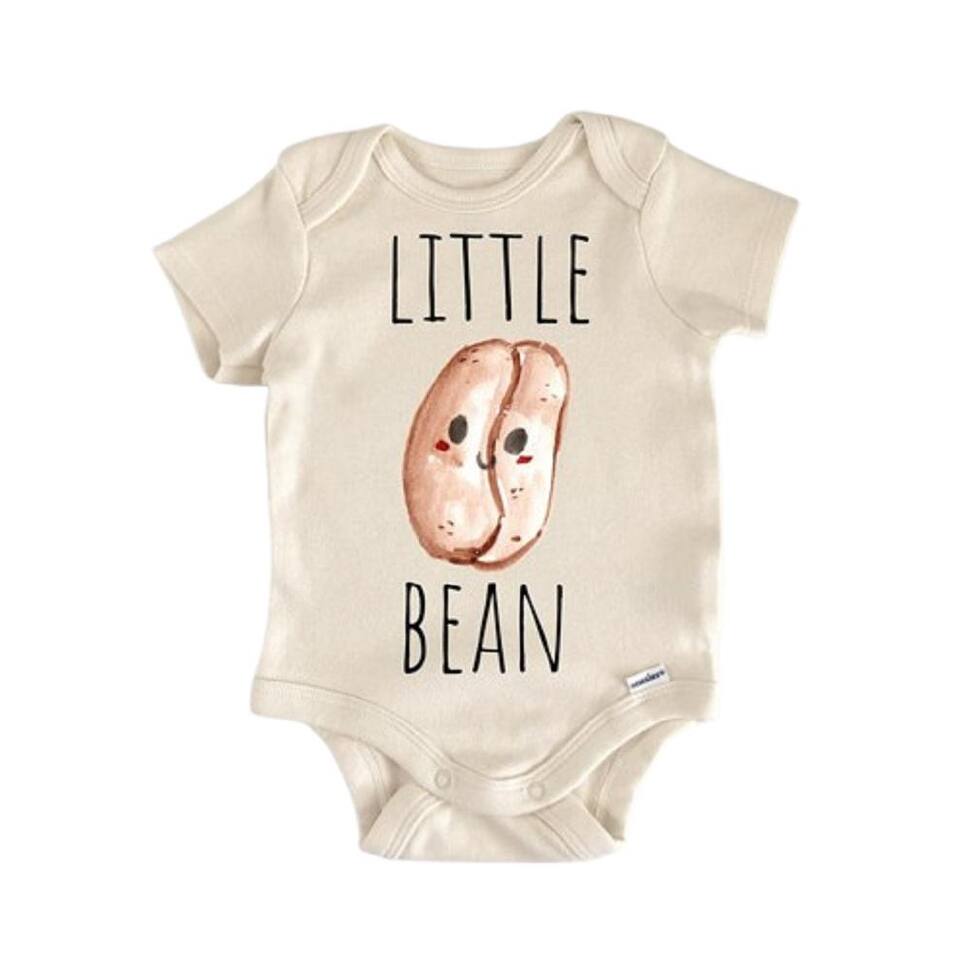 Coffee Bean Tea - Baby Boy Girl Clothes Infant Bodysuit Funny Cute Newborn