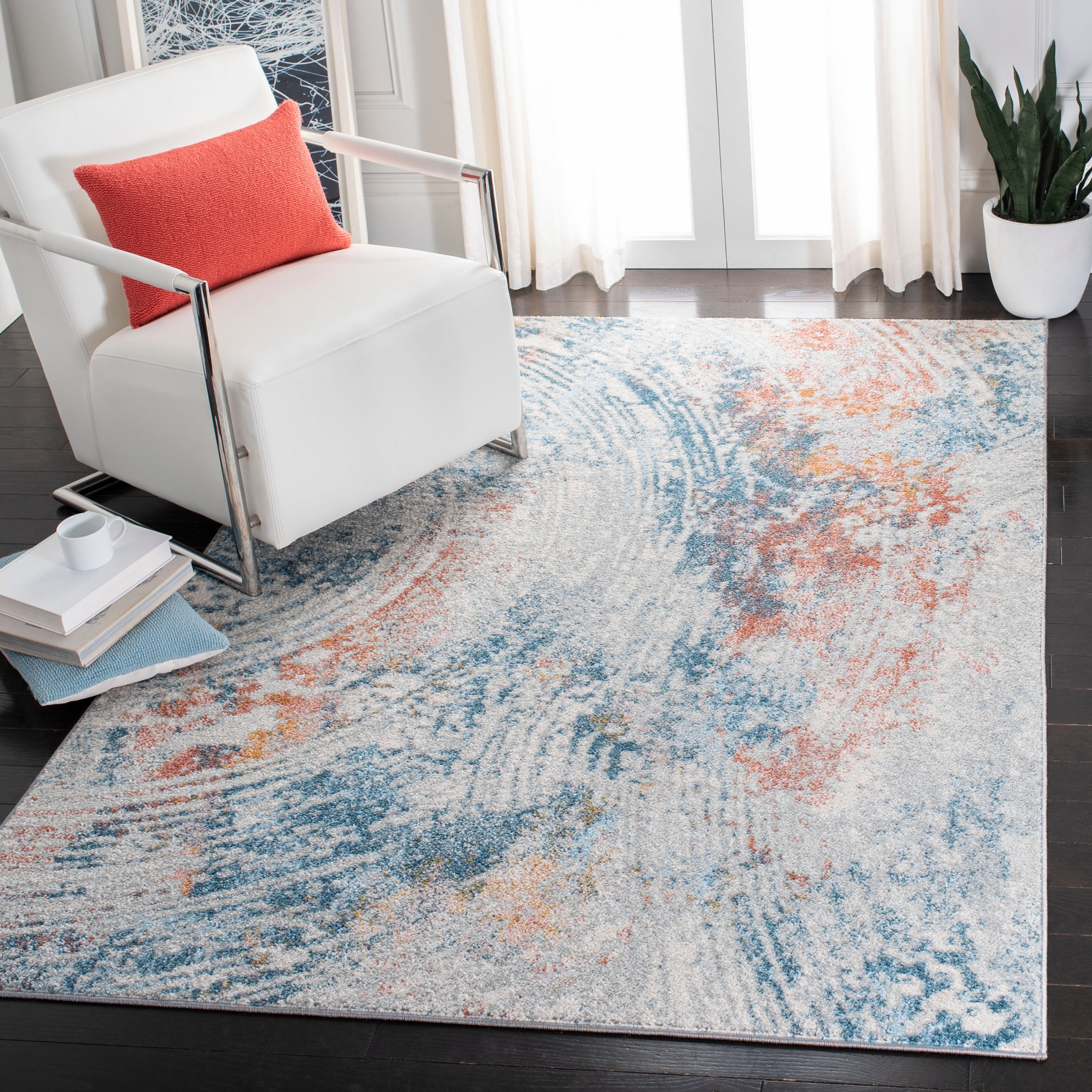 SAFAVIEH Tulum Gyde Modern Abstract Rug