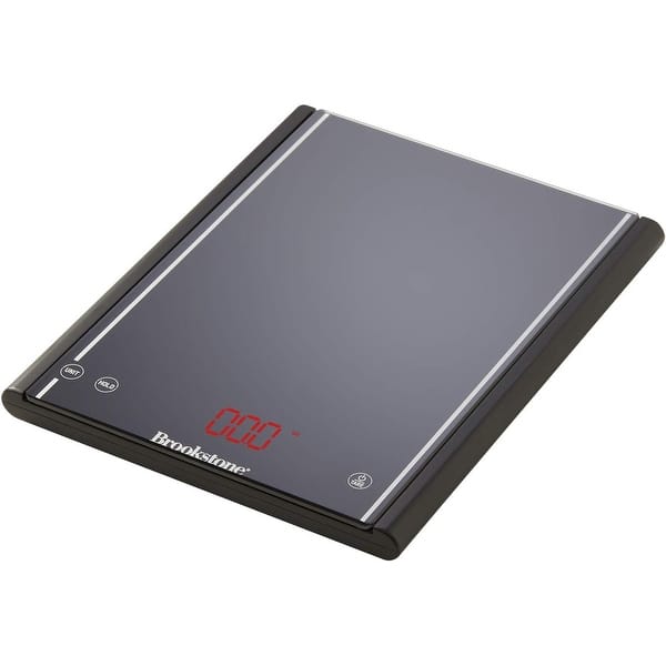 Brookstone BS220 Digital Kitchen Scale 33 Pound Capacity - 33 Pound ...
