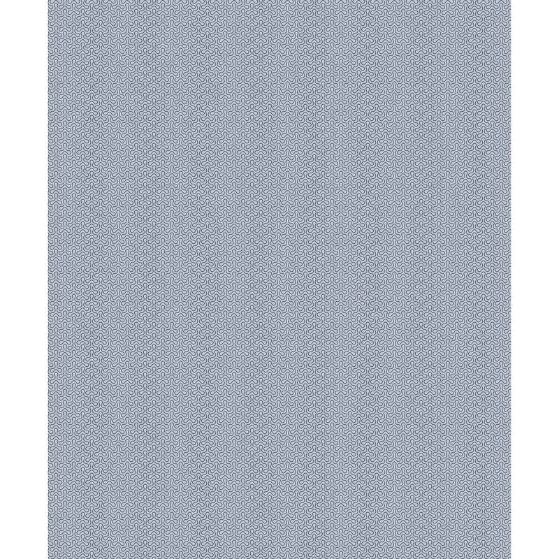 Seabrook Designs Spiro Geometric Unpasted Wallpaper - 20.5 in. W x 33 ft. L - Skylight