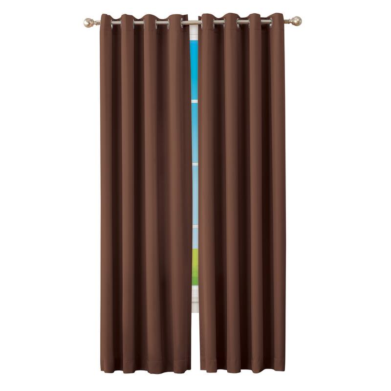 Madison Room Darkening Energy-Saving Curtain Panel