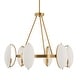 preview thumbnail 8 of 7, Uttermost 21379 Oviform 6 Light 30" Wide Chandelier
