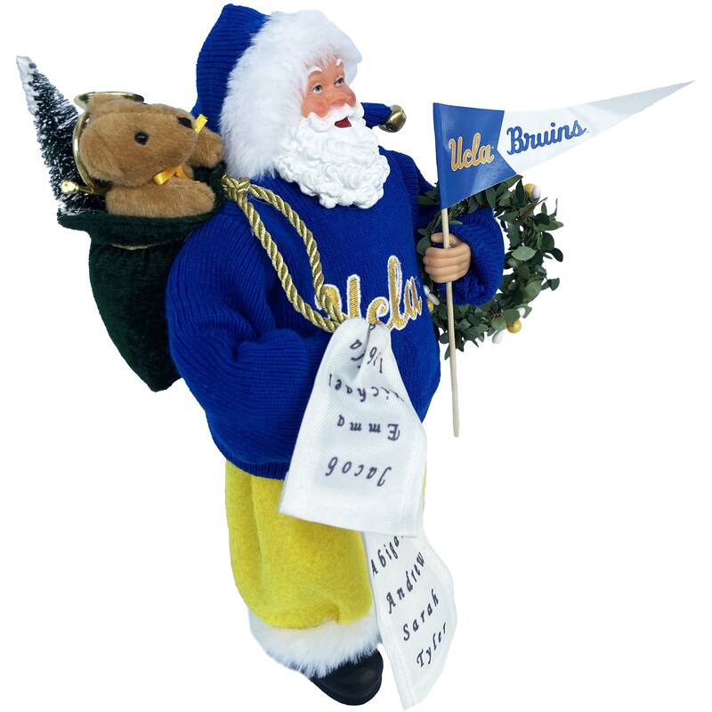 NCAA 12" University of California Los Angeles Proud Santa