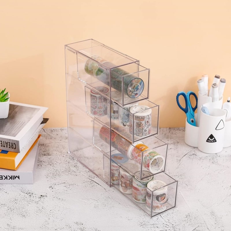 Plastic Home Office Storage Drawers