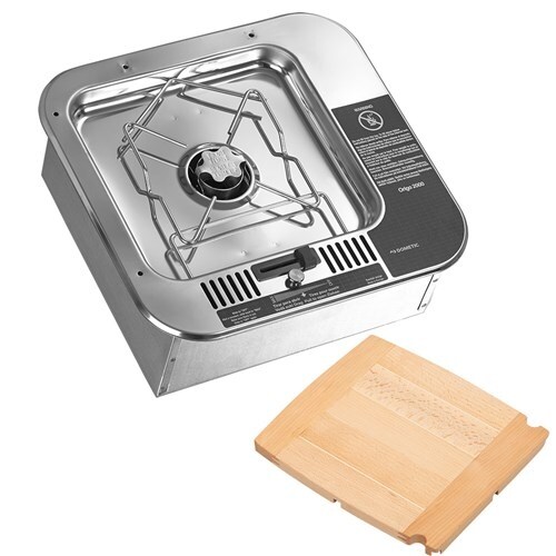 Dometic ORIGO 2000 Single Burner w/ Cutting Board Alcohol Stove