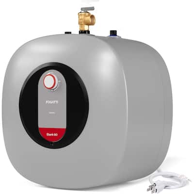 FOGATTI OET80G Grey Electric Mini Tank Water Heater 8.0 Gallon - 8.0 Gallon