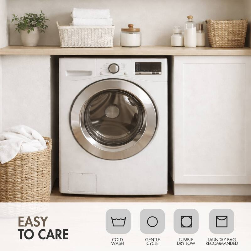 1 Piece 20x30" Medallion Cotton Tufted Bath Rug