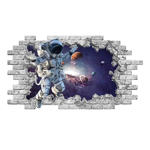 Shop Space Wall Decal 3d Effect Overstock 31510780