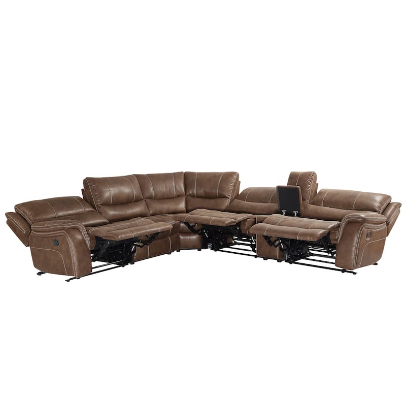 Steve Silver Lansing 6-piece Reclining Sectional