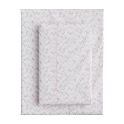 Splendid Soft Herringbone Cotton 300 Thread Count 4 Piece Set