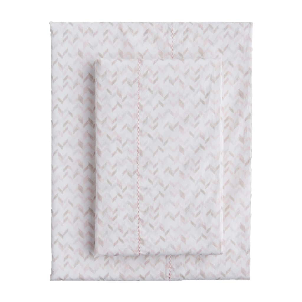 Splendid Soft Herringbone Cotton 300 Thread Count 4 Piece Set