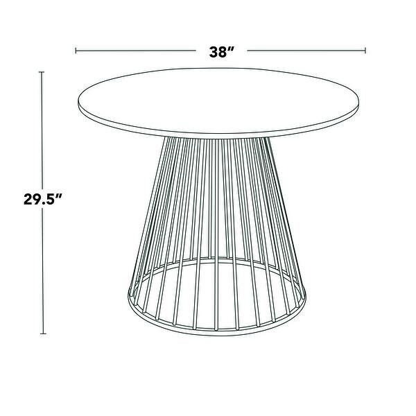 dimension image slide 0 of 2, Porch & Den Canary-Duved Silver 5-Piece Dining Set