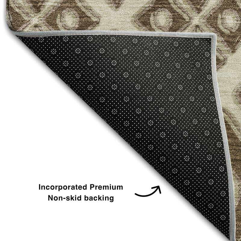 Premium Washable Super Soft Modern Cooper Mayfield Rug