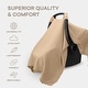 preview thumbnail 70 of 69, Baby Car Seat Cover, Large Car Seat Canopy by Comfy Cubs