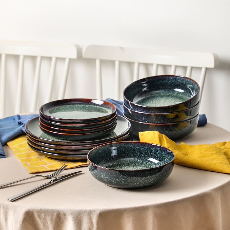 Stone Lain Remy Stoneware Dinnerware Set - 24 Piece