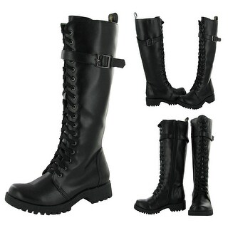 vegan knee high boots