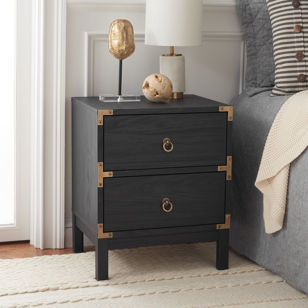 SAFAVIEH Zaria 2-Drawer Nightstand