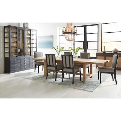 Upper Westside Large 12-Shelf Display Case with 12-Drawer Storage