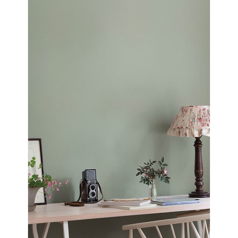 A-Street Prints Parget Vår Light Green Textured Wallpaper