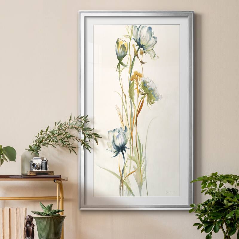 LATE SUMMER WILDFLOWERS I- Premium Gallery Wrapped Print - Ready to Hang