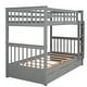 preview thumbnail 27 of 25, Twin-Over-Twin Bunk Bed Frame with Ladders and Two Storage Drawers,Full Length Guard Rails,for Kids Youths Adults