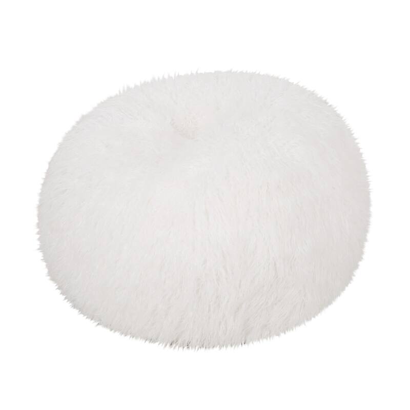 Comfortable Faux Fur Bean Bag with Versatile Design for Relaxation
