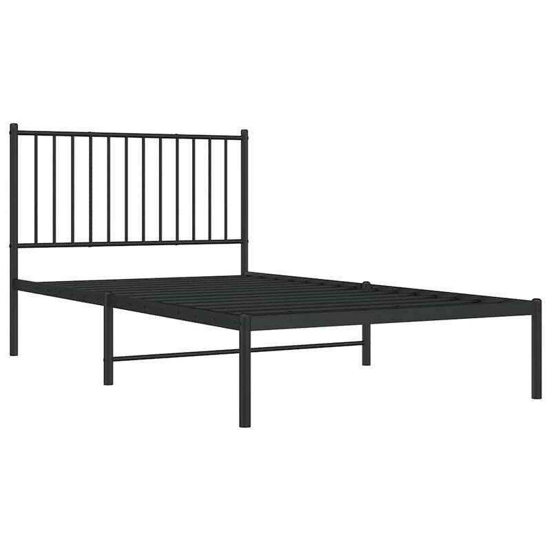 vidaXL Metal Bed Frame, No Mattress