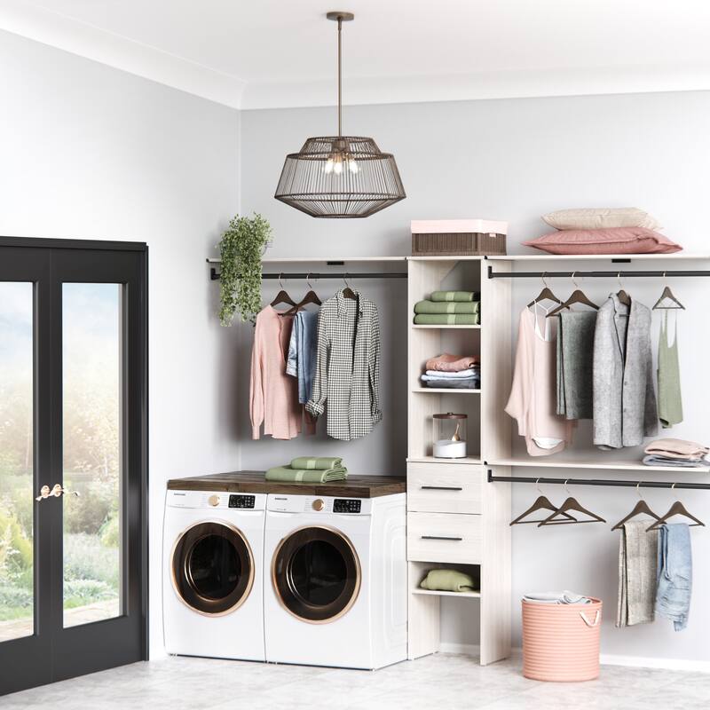 ClosetMaid SuiteSymphony Modern 2-Drawer 16-Inch Tower Closet Organizer