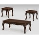 preview thumbnail 21 of 30, Hernen Carved Wood Frame 5-Piece Living Room Set