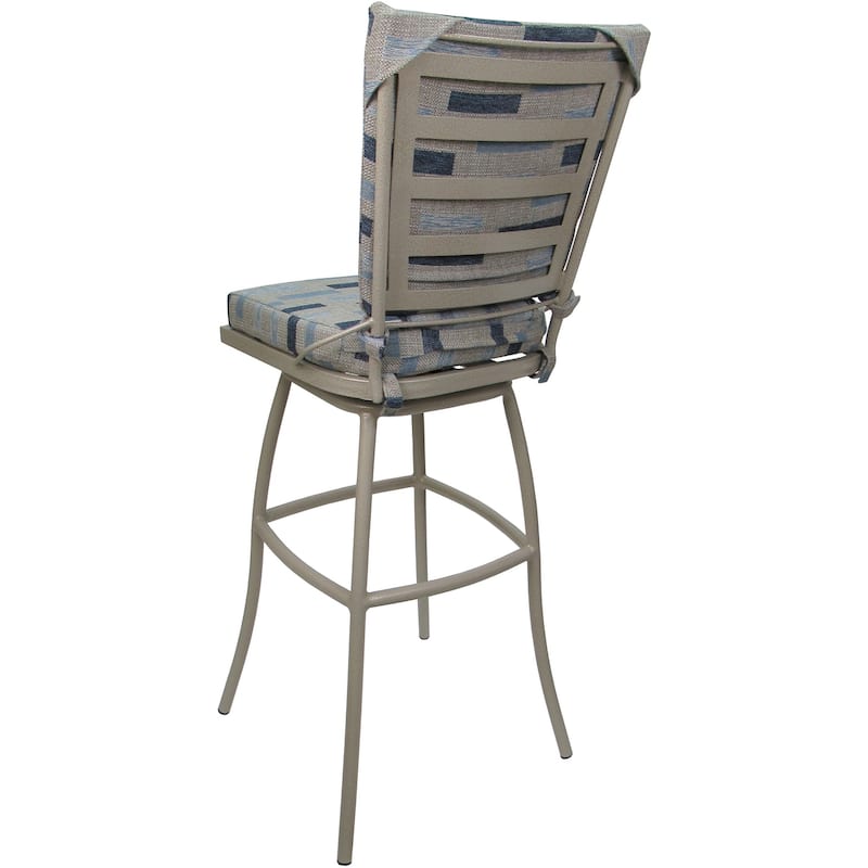 Outdoor Bar Stool Counter 26" 30" Extra Tall 34" - Jamey without Arms