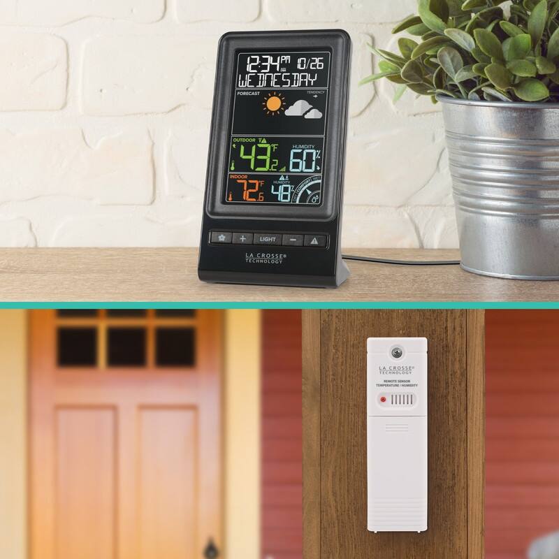 La Crosse 308-1415C Digital Multi-Color Wireless Forecast Station