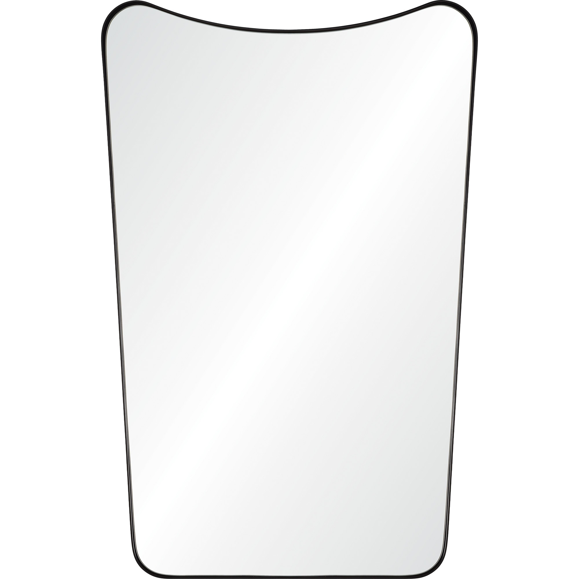Renwil Nashua Framed Matte Black Mirror - Large