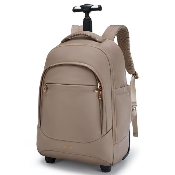 Rolling Travel Backpack, Water-Resistant Travel Laptop Backpacks with Wheels for Adults, 17 Inch - Bed Bath & Beyond - 42714754 Rolling Travel Backpack, Water-Resistant Travel Laptop Backpacks with Wheels for Adults, 17 Inch - Bed Bath & Beyond - 42714754